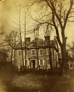 Mansão de Chew, (Cliveden), Germantown, Pensilvânia de James McClees