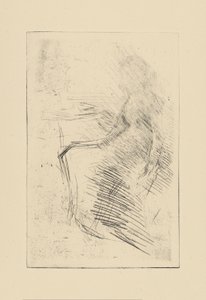 [76] Impressões de placas canceladas por Whistler - The Desk. de James Abbott McNeill Whistler