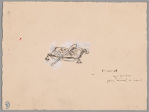 Um taco numa almofada de James McNeill Whistler