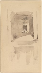 Uma entrada em Ajaccio de James Abbott McNeill Whistler