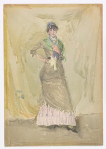 Uma nota em verde de James Abbott McNeill Whistler