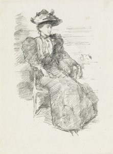 Um retrato: Mildred Howells de James Abbott McNeill Whistler