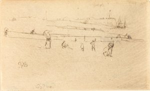 Um esboço em Dieppe de James Abbott McNeill Whistler