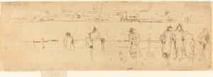 Um esboço no aterro de James Abbott McNeill Whistler