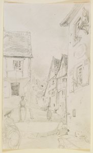 Uma cena de rua de James Abbott McNeill Whistler