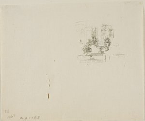 Um Interior de James Abbott McNeill Whistler