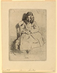 Aninha, Sentada de James Abbott McNeill Whistler