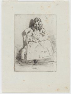 Aninha, Sentada de James Abbott McNeill Whistler