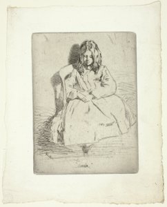 Annie, sentada de James McNeill Whistler