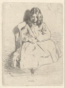 Aninha, sentada de James Abbott McNeill Whistler