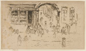 Arco, Bruxelas de James Abbott McNeill Whistler