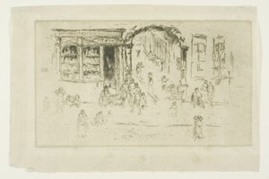 Arco, Bruxelas de James Abbott McNeill Whistler