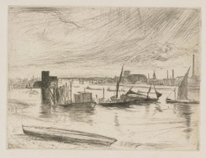 Battersea Dawn (Cadogan Pier) de James Abbott McNeill Whistler
