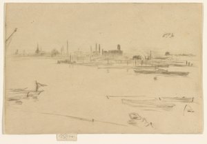 Battersea Manhã de James Abbott McNeill Whistler