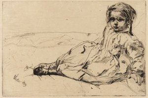Bibi Valentin de James Abbott McNeill Whistler