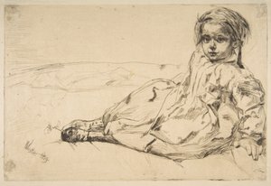 Bibi Valentin de James McNeill Whistler