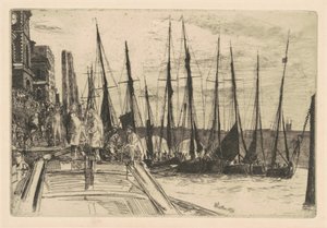 Billingsgate de James Abbott McNeill Whistler