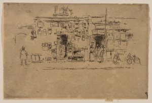 Gaiolas de pássaros, Chelsea de James Abbott McNeill Whistler