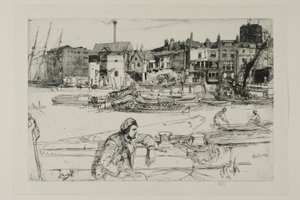 Cais do Leão Negro de James Abbott McNeill Whistler