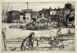 Cais do Leão Negro de James McNeill Whistler