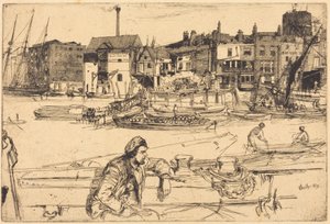 Cais do Leão Negro de James McNeill Whistler