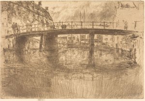 Ponte, Amesterdão de James McNeill Whistler