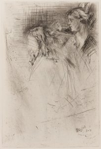 Brushing the Hair de James Abbott McNeill Whistler