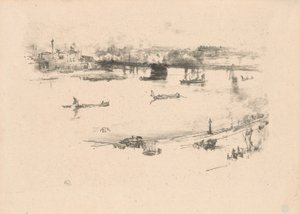 Ponte Ferroviária Charing Cross de James Abbott McNeill Whistler