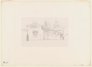 Lojas do Chelsea de James Abbott McNeill Whistler