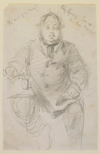 Chez George Sauer no Lion Rouge de James Abbott McNeill Whistler