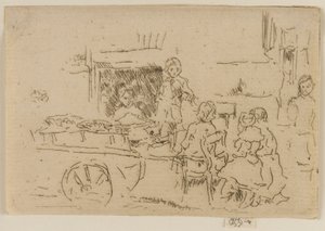 Carrinho de frutas infantil de James Abbott McNeill Whistler