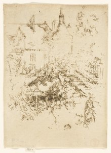 Castelo Touraine de James Abbott McNeill Whistler