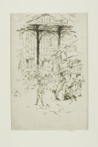 Troca de Roupas, Houndsditch, No. 2 de James Abbott McNeill Whistler