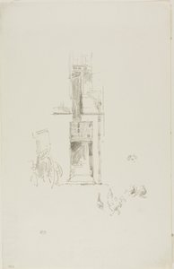 Galos e galinhas, Hôtel Colbert de James McNeill Whistler