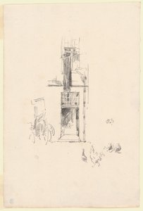 Galos e galinhas, Hôtel Colbert de James Abbott McNeill Whistler