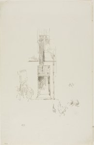 Galos e galinhas, Hôtel Colbert de James Abbott McNeill Whistler