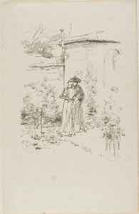 Confianças no jardim de James Abbott McNeill Whistler