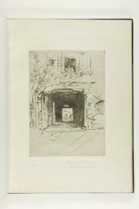 Porta e Videira de James McNeill Whistler