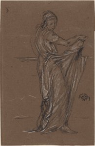 Figura feminina drapeada de James Abbott McNeill Whistler