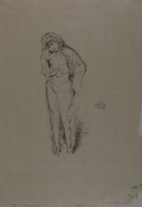 Figura Drapejada, Em Pé de James Abbott McNeill Whistler