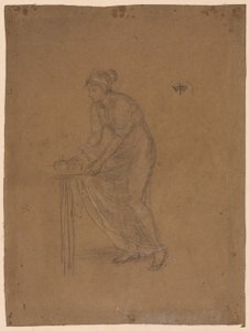 Modelo drapeado de James McNeill Whistler