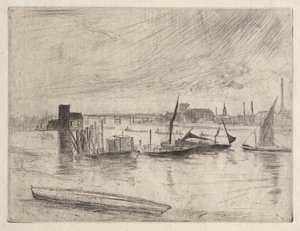 Manhã cedo em Battersea de James McNeill Whistler