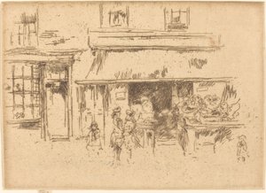 Rua Exeter de James Abbott McNeill Whistler