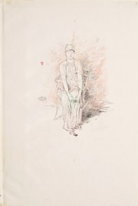 Estudo de figura a cores de James McNeill Whistler