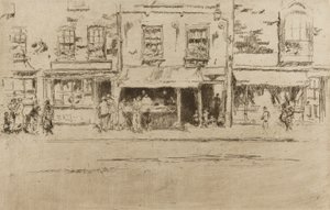 Peixaria, Chelsea de James Abbott McNeill Whistler