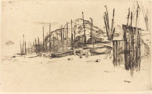 Barcos de pesca, Hastings de James Abbott McNeill Whistler