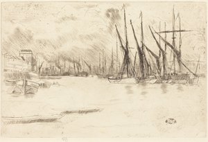 Das escadas de Pickle-Herring de James McNeill Whistler