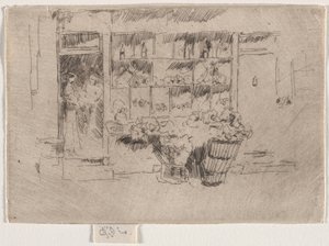 Loja de fruta de James McNeill Whistler