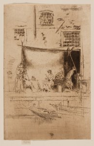 Barraca de frutas de James Abbott McNeill Whistler