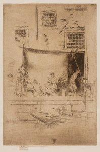 Barraca de frutas de James Abbott McNeill Whistler